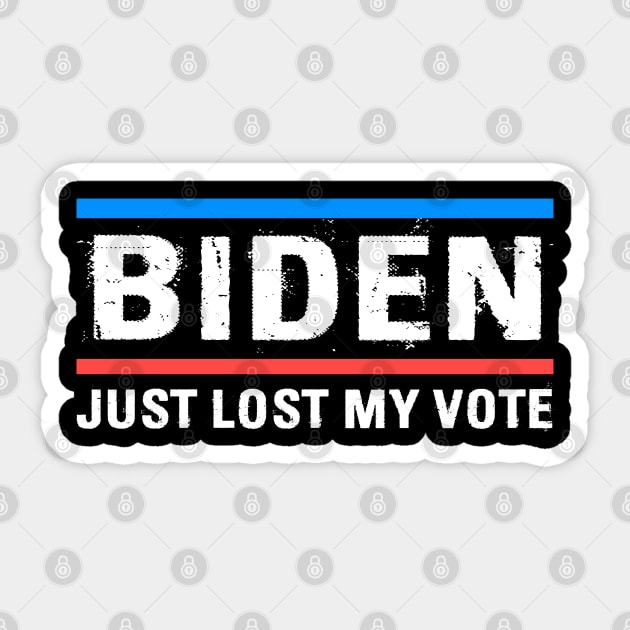 Anti Biden Sticker by Outrageous Flavors